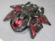 ABS Carenado Motocicleta Kawasaki ZX14R ZZR 1400 06-11 - Negro Rojo ABS Carenado Motocicleta Kawasaki ZX14R ZZR 1400 06-11 - Negro Rojo