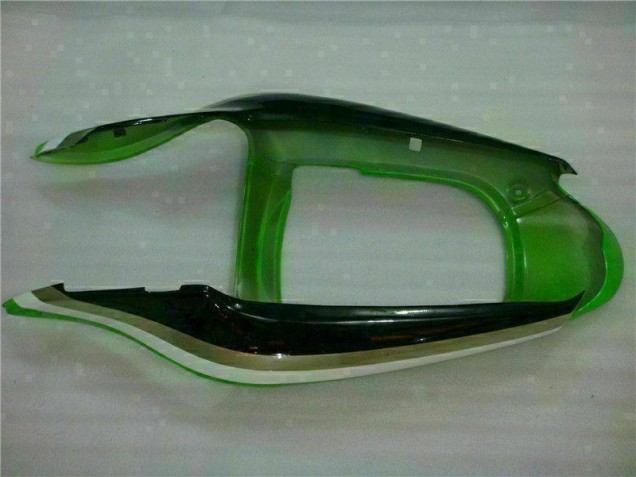 ABS Carenado Motocicleta Kawasaki ZX6R 00-02 - Verde Negro ABS Carenado Motocicleta Kawasaki ZX6R 00-02 - Verde Negro