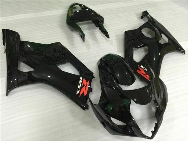 ABS Carenado Motocicleta Suzuki GSXR 1000 K3 03-04 - Brillante Negro ABS Carenado Motocicleta Suzuki GSXR 1000 K3 03-04 - Brillante Negro