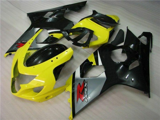 ABS Carenado Motocicleta Suzuki GSXR 600 / 750 K4 04-05 - Amarillo Negro ABS Carenado Motocicleta Suzuki GSXR 600 / 750 K4 04-05 - Amarillo Negro