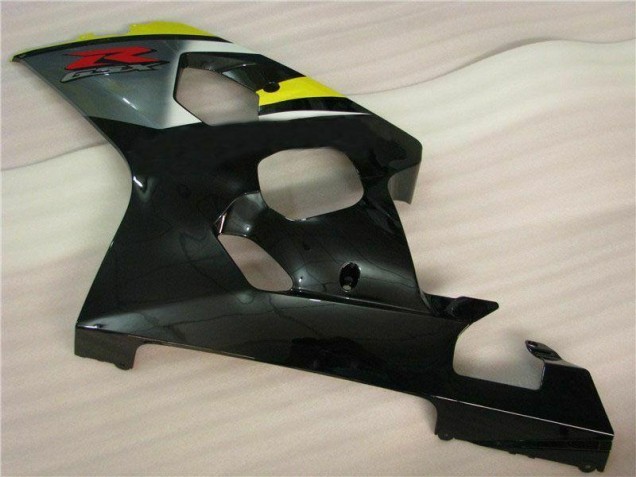 ABS Carenado Motocicleta Suzuki GSXR 600 / 750 K4 04-05 - Amarillo Negro ABS Carenado Motocicleta Suzuki GSXR 600 / 750 K4 04-05 - Amarillo Negro