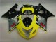 ABS Carenado Motocicleta Suzuki GSXR 600 / 750 K4 04-05 - Amarillo Negro ABS Carenado Motocicleta Suzuki GSXR 600 / 750 K4 04-05 - Amarillo Negro