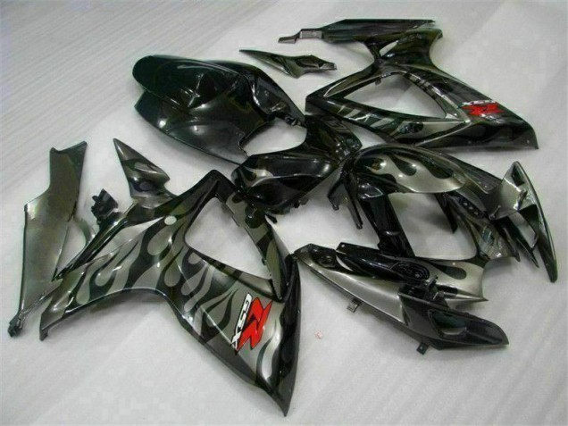 ABS Carenado Motocicleta Suzuki GSXR 600 / 750 K6 06-07 - Negro ABS Carenado Motocicleta Suzuki GSXR 600 / 750 K6 06-07 - Negro