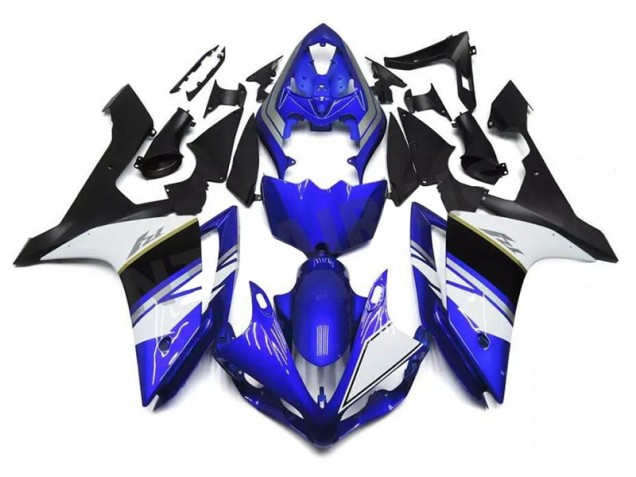 ABS Carenado Motocicleta Yamaha R1 04-06 - Azul Blanco Negro ABS Carenado Motocicleta Yamaha R1 04-06 - Azul Blanco Negro