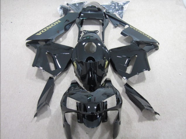 ABS Kits Carenado Moto Honda CBR 600 RR 03-04 - Negro Oro Calcomanías ABS Kits Carenado Moto Honda CBR 600 RR 03-04 - Negro Oro Calcomanías