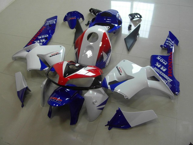 ABS Kits Carenado Moto Honda CBR 600 RR 05-06 - Blanco Azul Rojo HRC ABS Kits Carenado Moto Honda CBR 600 RR 05-06 - Blanco Azul Rojo HRC