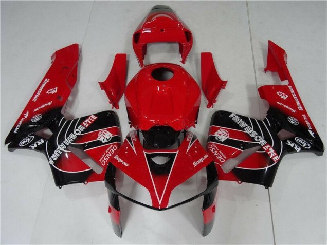 ABS Kits Carenado Moto Honda CBR 600 RR 05-06 - Rojo Negro ABS Kits Carenado Moto Honda CBR 600 RR 05-06 - Rojo Negro