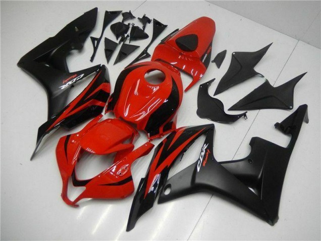 ABS Kits Carenado Moto Honda CBR 600 RR 07-08 - Negro Rojo ABS Kits Carenado Moto Honda CBR 600 RR 07-08 - Negro Rojo