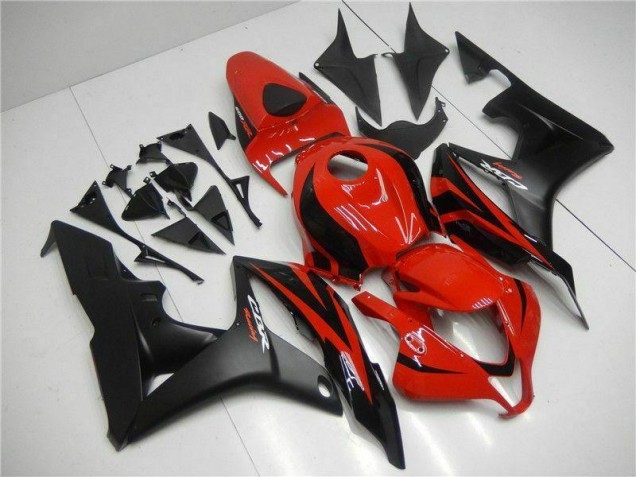 ABS Kits Carenado Moto Honda CBR 600 RR 07-08 - Negro Rojo ABS Kits Carenado Moto Honda CBR 600 RR 07-08 - Negro Rojo
