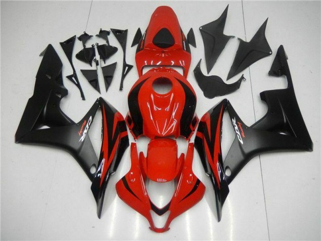 ABS Kits Carenado Moto Honda CBR 600 RR 07-08 - Negro Rojo ABS Kits Carenado Moto Honda CBR 600 RR 07-08 - Negro Rojo