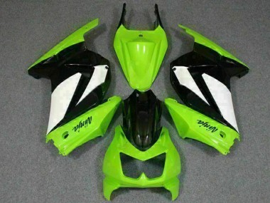 ABS Kits Carenado Moto Kawasaki EX250 08-12 - Verde Negro Ninja