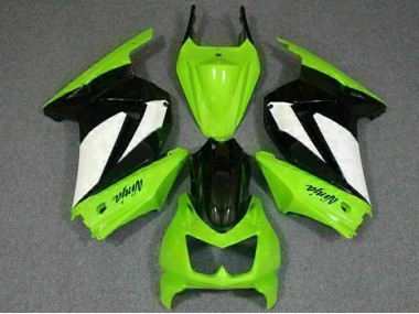 ABS Kits Carenado Moto Kawasaki EX250 08-12 - Verde Negro Ninja