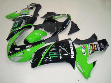 ABS Kits Carenado Moto Kawasaki ZX10R 06-07 - Verde Monster