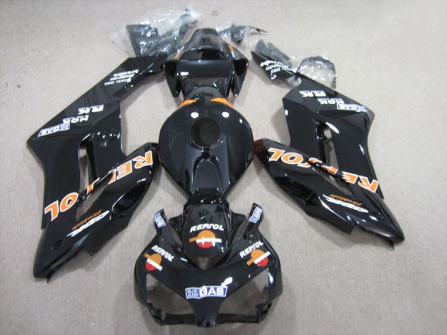 ABS Moto Plástica Honda CBR 1000 RR 04-05 - Negro Naranja Repsol ABS Moto Plástica Honda CBR 1000 RR 04-05 - Negro Naranja Repsol