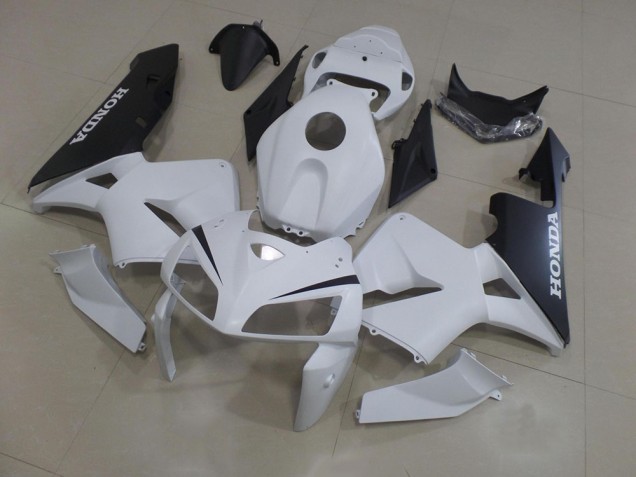ABS Moto Plástica Honda CBR 600 RR 05-06 - Blanco Negro ABS Moto Plástica Honda CBR 600 RR 05-06 - Blanco Negro