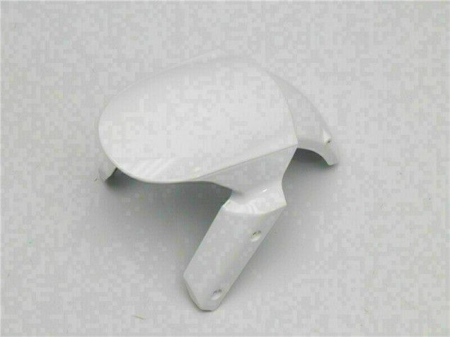 ABS Moto Plástica Kawasaki ZX6R 09-12 - Blanco Negro ABS Moto Plástica Kawasaki ZX6R 09-12 - Blanco Negro