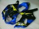 ABS Moto Plástica Suzuki GSXR 600 / 750 K1 K2 K3 01-03 - Azul ABS Moto Plástica Suzuki GSXR 600 / 750 K1 K2 K3 01-03 - Azul