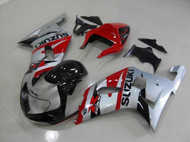 ABS Moto Plástica Suzuki GSXR 750 K1 K2 K3 01-03 - Negro Rojo ABS Moto Plástica Suzuki GSXR 750 K1 K2 K3 01-03 - Negro Rojo