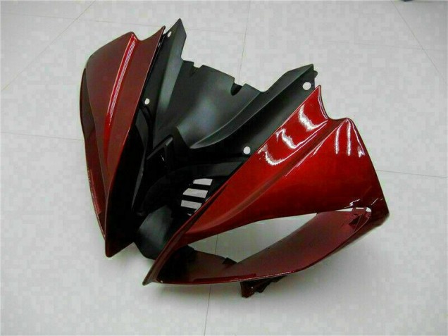 ABS Moto Plástica Yamaha R6 08-16 - Rojo Negro ABS Moto Plástica Yamaha R6 08-16 - Rojo Negro