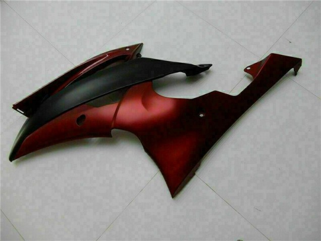 ABS Moto Plástica Yamaha R6 08-16 - Rojo Negro ABS Moto Plástica Yamaha R6 08-16 - Rojo Negro