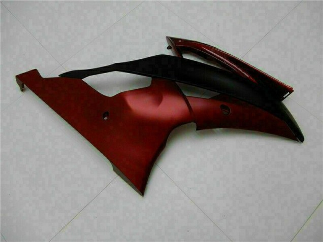 ABS Moto Plástica Yamaha R6 08-16 - Rojo Negro ABS Moto Plástica Yamaha R6 08-16 - Rojo Negro