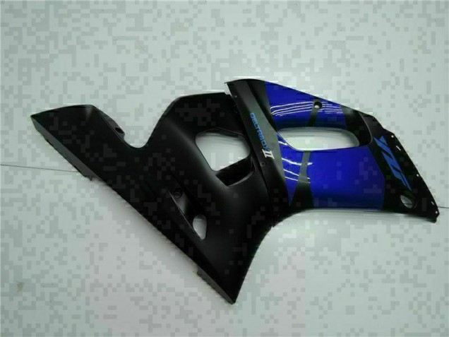 ABS Moto Plástica Yamaha R6 98-02 - Azul Negro ABS Moto Plástica Yamaha R6 98-02 - Azul Negro