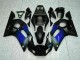 ABS Moto Plástica Yamaha R6 98-02 - Azul Negro ABS Moto Plástica Yamaha R6 98-02 - Azul Negro