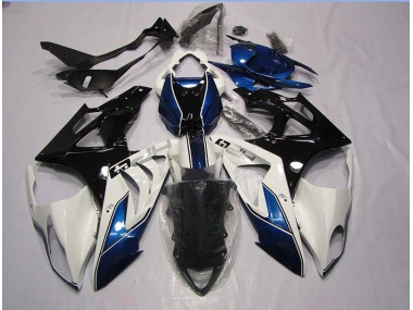 ABS Moto Plástico BMW S1000RR 09-14 - Blanco Azul