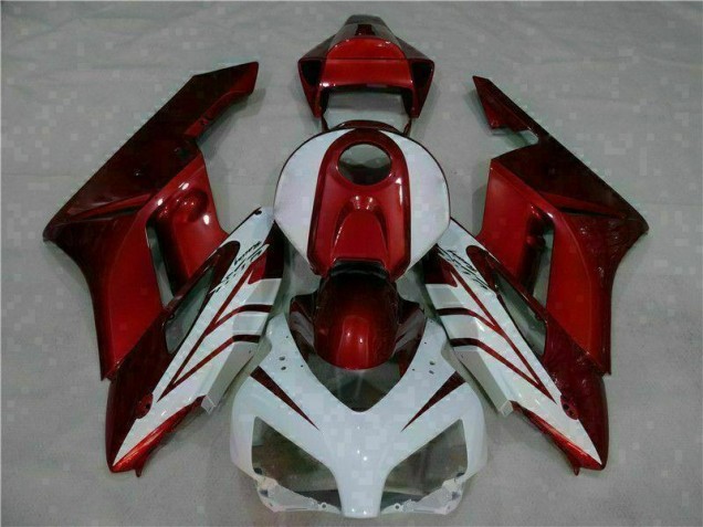 ABS Moto Plástico Honda CBR 1000 RR 04-05 - Blanco Rojo ABS Moto Plástico Honda CBR 1000 RR 04-05 - Blanco Rojo