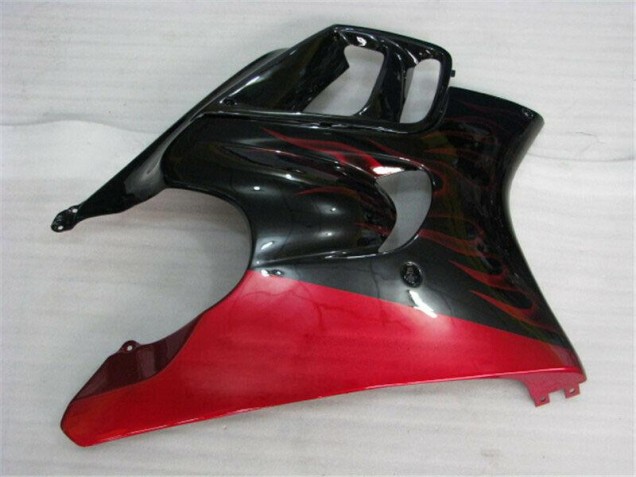 ABS Moto Plástico Honda CBR 600 F3 95-98 - Negro Rojo Llama ABS Moto Plástico Honda CBR 600 F3 95-98 - Negro Rojo Llama