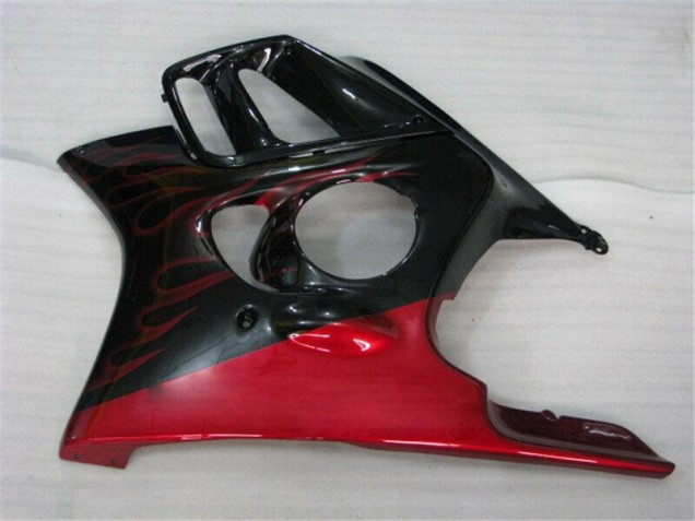 ABS Moto Plástico Honda CBR 600 F3 95-98 - Negro Rojo Llama ABS Moto Plástico Honda CBR 600 F3 95-98 - Negro Rojo Llama