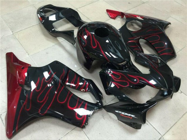 ABS Moto Plástico Honda CBR 600 F4i 01-03 - Rojo Llama ABS Moto Plástico Honda CBR 600 F4i 01-03 - Rojo Llama