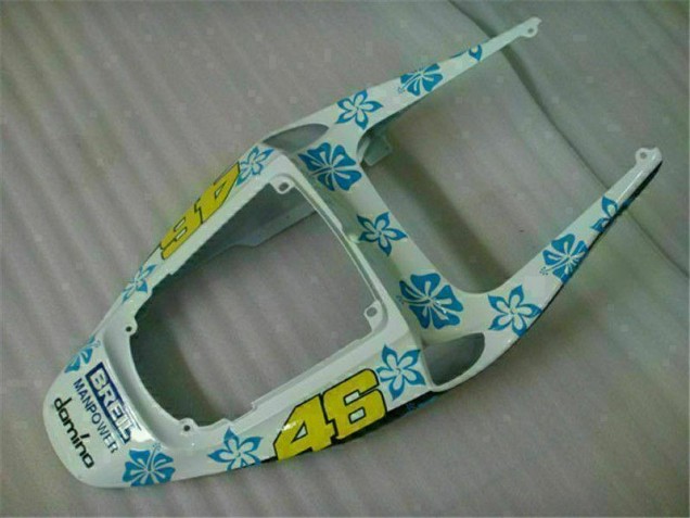 ABS Moto Plástico Honda CBR 600 RR 05-06 - Blanco Azul Nastro Azzurro 46 ABS Moto Plástico Honda CBR 600 RR 05-06 - Blanco Azul Nastro Azzurro 46