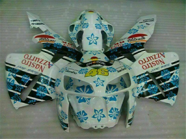 ABS Moto Plástico Honda CBR 600 RR 05-06 - Blanco Azul Nastro Azzurro 46 ABS Moto Plástico Honda CBR 600 RR 05-06 - Blanco Azul Nastro Azzurro 46