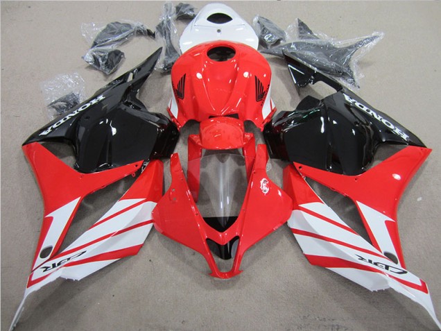 ABS Moto Plástico Honda CBR 600 RR 09-12 - Rojo Negro Blanco ABS Moto Plástico Honda CBR 600 RR 09-12 - Rojo Negro Blanco