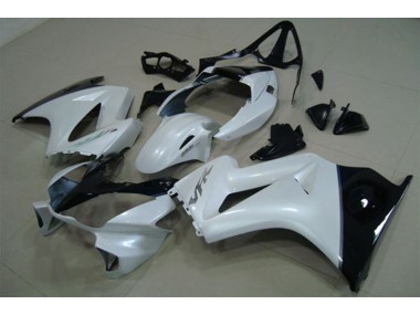 ABS Moto Plástico Honda VFR 800 02-13 - Blanco Negro