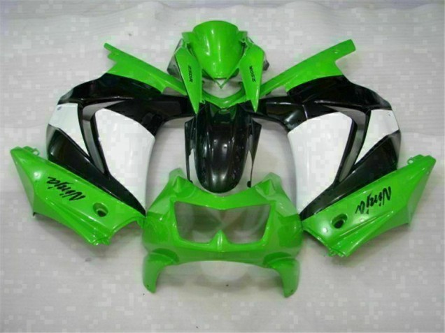 ABS Moto Plástico Kawasaki EX250 08-12 - Verde Negro Ninja ABS Moto Plástico Kawasaki EX250 08-12 - Verde Negro Ninja