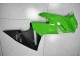 ABS Moto Plástico Kawasaki EX650 09-11 - Verde Negro ABS Moto Plástico Kawasaki EX650 09-11 - Verde Negro