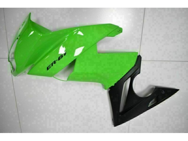 ABS Moto Plástico Kawasaki EX650 09-11 - Verde Negro ABS Moto Plástico Kawasaki EX650 09-11 - Verde Negro