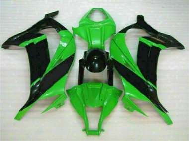 ABS Moto Plástico Kawasaki ZX10R 11-15 - Verde Negro