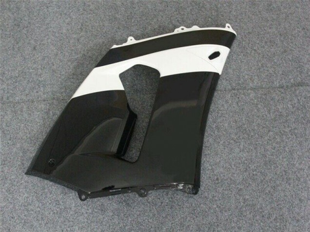 ABS Moto Plástico Kawasaki ZX6R 05-06 - Negro Blanco ABS Moto Plástico Kawasaki ZX6R 05-06 - Negro Blanco