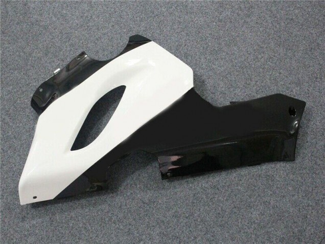 ABS Moto Plástico Kawasaki ZX6R 05-06 - Negro Blanco ABS Moto Plástico Kawasaki ZX6R 05-06 - Negro Blanco