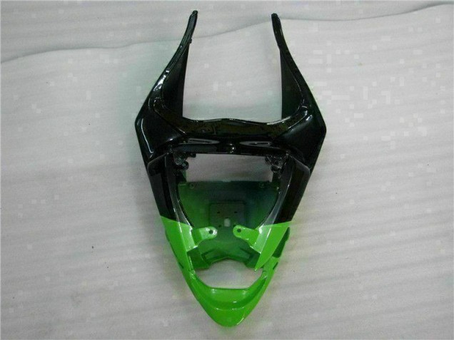 ABS Moto Plástico Kawasaki ZX6R 09-12 - Verde Negro ABS Moto Plástico Kawasaki ZX6R 09-12 - Verde Negro
