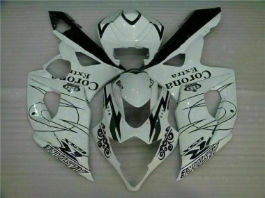 ABS Moto Plástico Suzuki GSXR 1000 K5 05-06 - Blanco