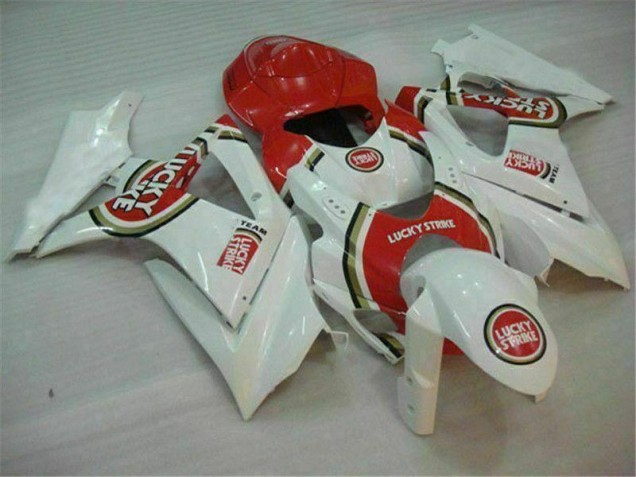 ABS Moto Plástico Suzuki GSXR 1000 K7 07-08 - Rojo Blanco ABS Moto Plástico Suzuki GSXR 1000 K7 07-08 - Rojo Blanco