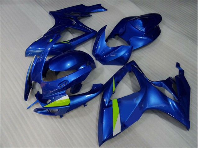 ABS Moto Plástico Suzuki GSXR 600 / 750 K6 06-07 - Azul ABS Moto Plástico Suzuki GSXR 600 / 750 K6 06-07 - Azul