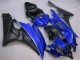 ABS Moto Plástico Yamaha R6 06-07 - Azul Negro ABS Moto Plástico Yamaha R6 06-07 - Azul Negro