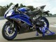 ABS Moto Plástico Yamaha R6 06-07 - Azul Negro ABS Moto Plástico Yamaha R6 06-07 - Azul Negro