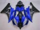 ABS Moto Plástico Yamaha R6 06-07 - Azul Negro ABS Moto Plástico Yamaha R6 06-07 - Azul Negro