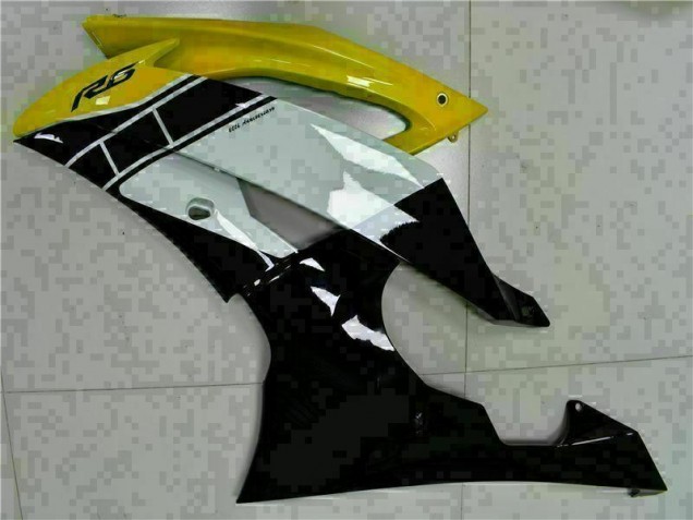 ABS Moto Plástico Yamaha R6 08-16 - Amarillo Negro ABS Moto Plástico Yamaha R6 08-16 - Amarillo Negro